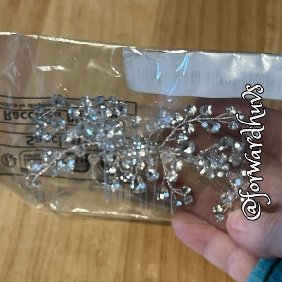 8 pc Decorative Bridal Hair Accessory Lot - Picture 9 of 11